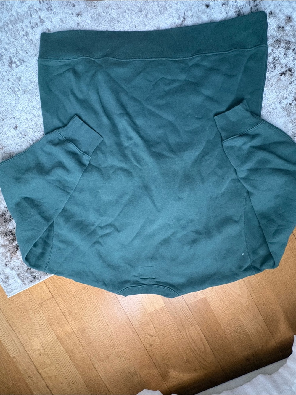 Abercrombie & Fitch Teal Green 'SAME DAY' Crewneck Sweatshirt - Picture 5 of 5